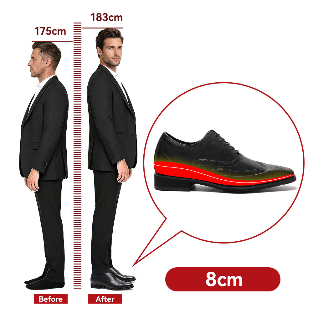SCARPE RIALZANTI CONRADO +7 CM